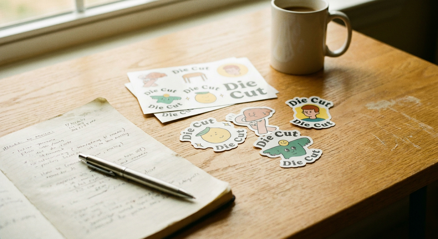 Die Cut vs. Kiss Cut Stickers: What's the Difference and Which Should You Choose?
