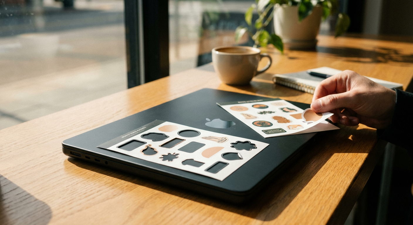 Custom sticker sheets printed by Stickerine