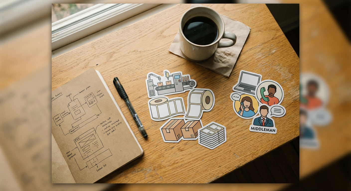 How Custom Stickers Are Actually Printed: Factory Direct vs. Broker