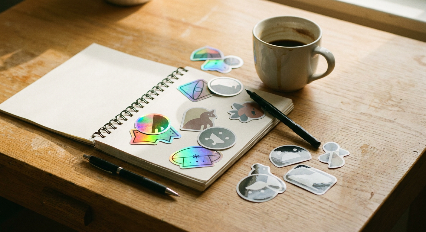 Glossy vs Matte vs Holographic Stickers: Which Finish Is Best for You? — Stickerine