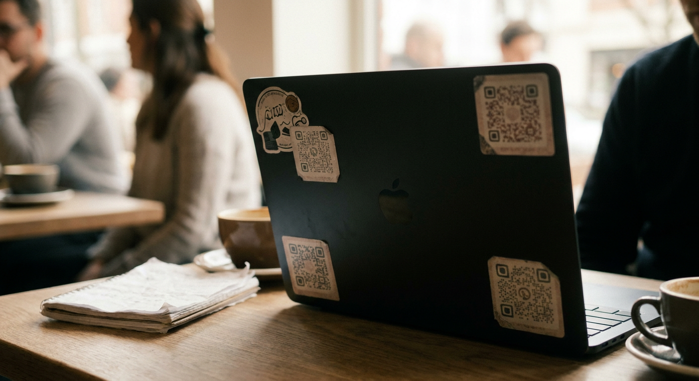 Custom stickers printed by Stickerine