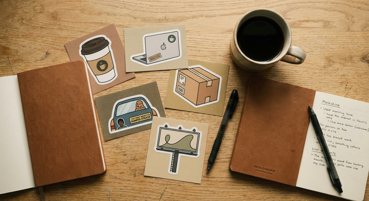 Top 10 Ways Custom Stickers Can Boost Your Brand Visibility