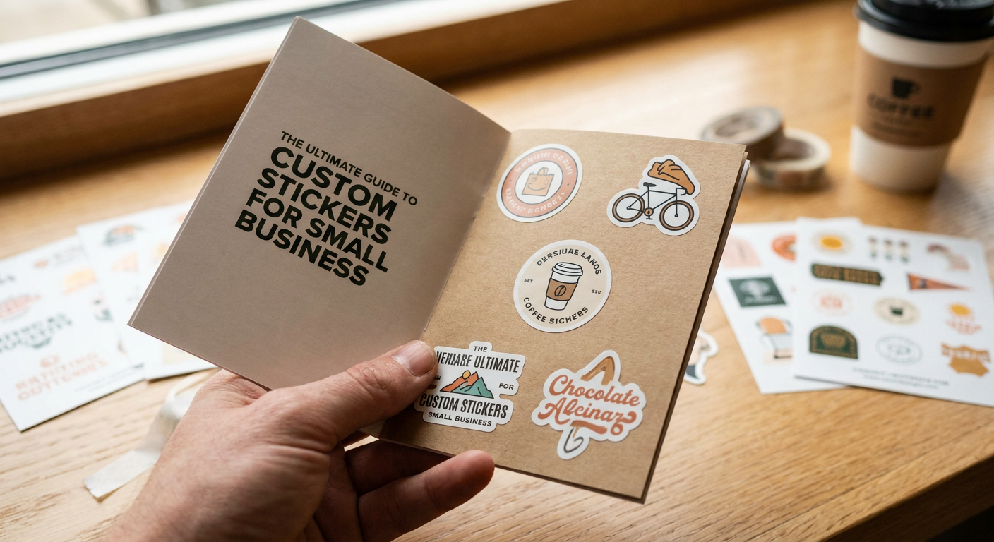 Die-cut stickers printed by Stickerine