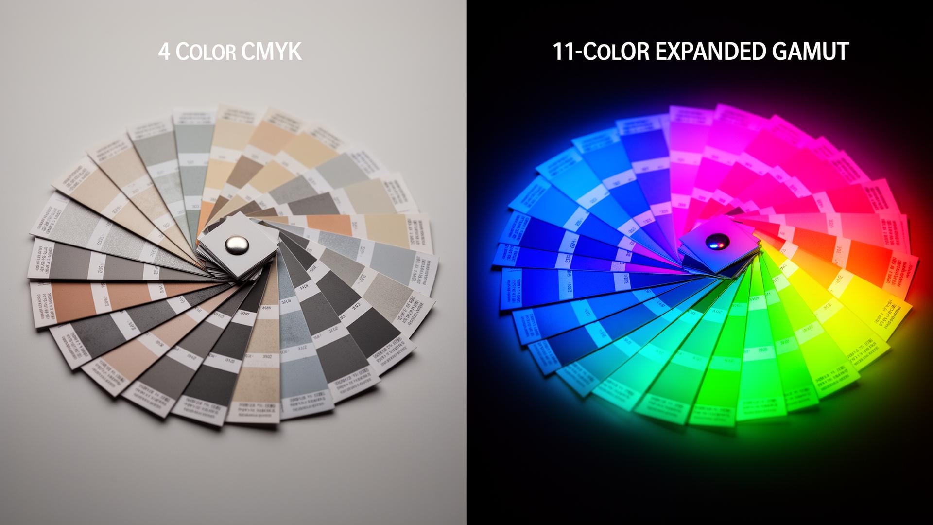 11-Color vs 4-Color CMYK Printing: Why It Matters for Your Stickers