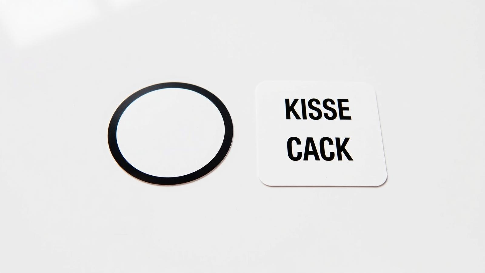 Die Cut vs. Kiss Cut Stickers: What's the Difference and Which Should You Choose?