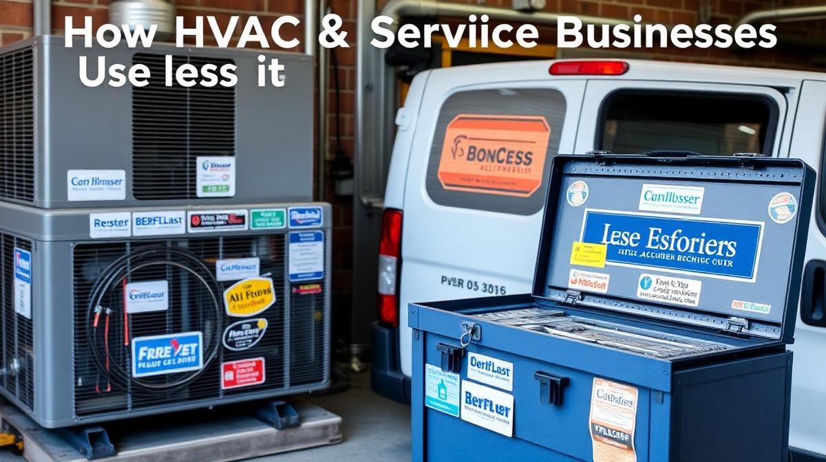 How HVAC & Service Businesses Use Stickers for Free Advertising — Stickerine Blog