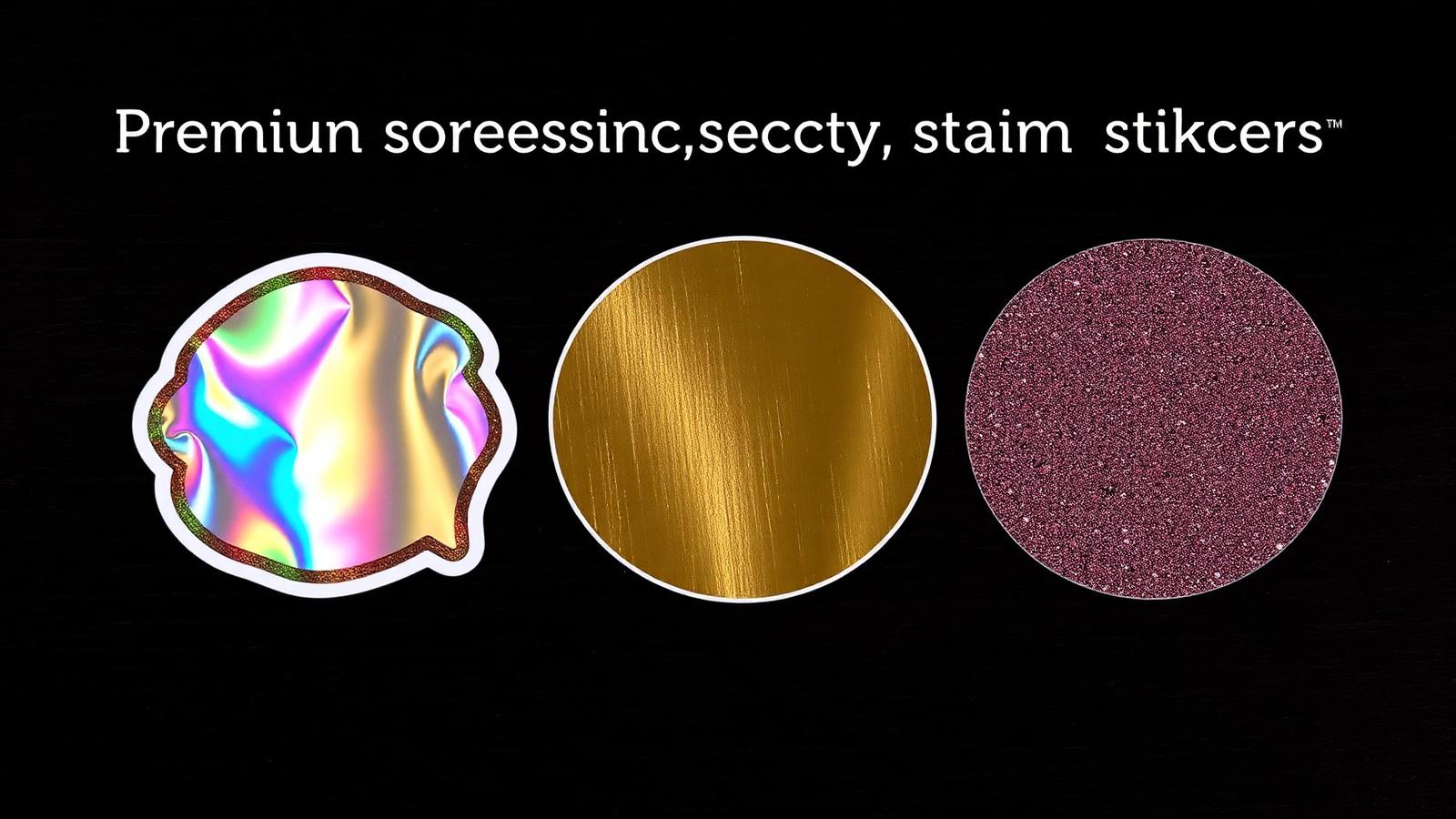 Specialty Stickers: Holographic, Metallic, and Textured Trends for 2025