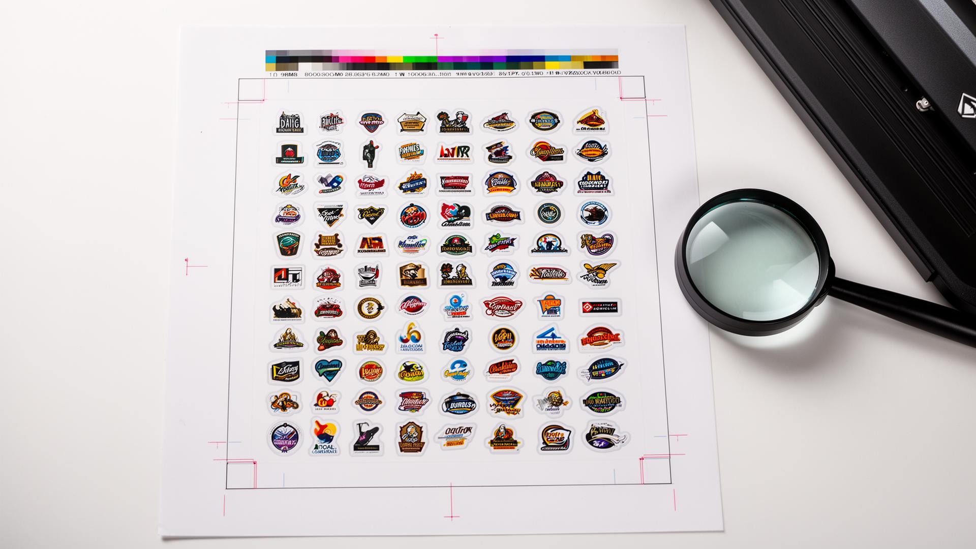 Stickerine custom die-cut vinyl stickers printed in-house in the USA