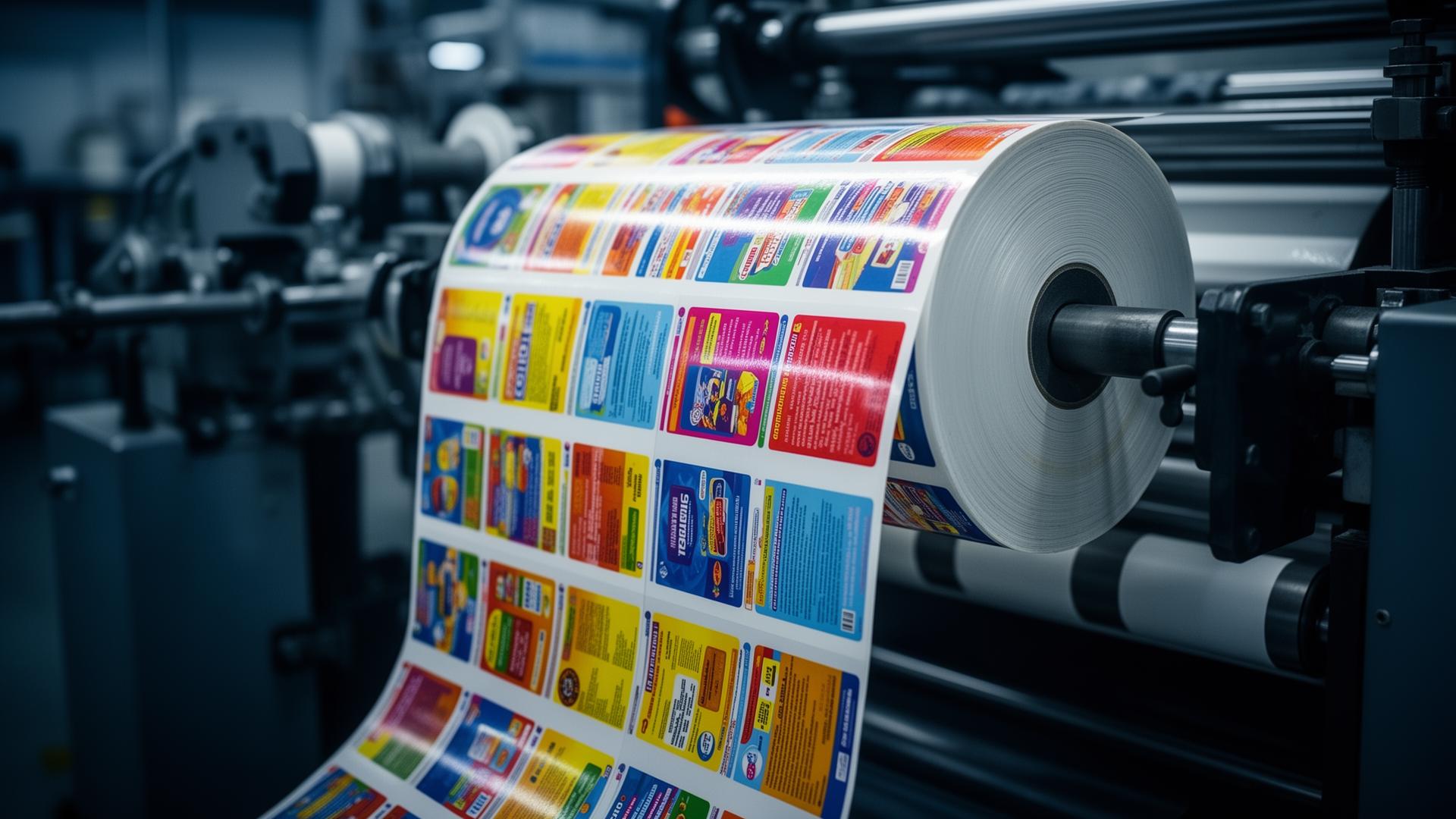 Stickerine custom die-cut vinyl stickers printed in-house in the USA