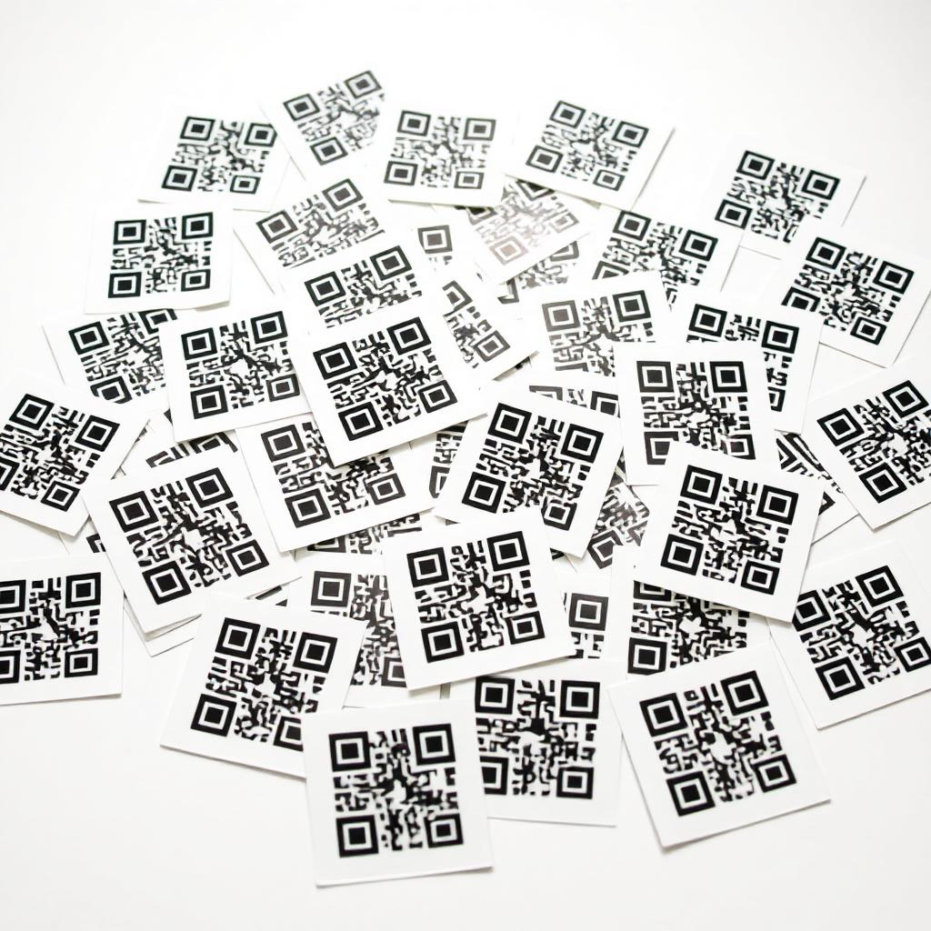 200 2.5" QR Code Custom Stickers — Stickerine deal