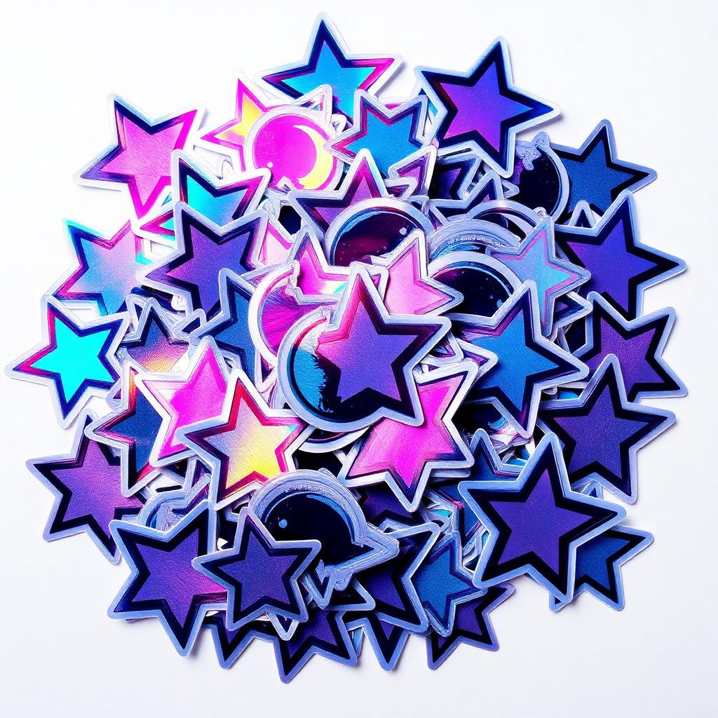 200 3" Holographic Custom Stickers — Stickerine deal